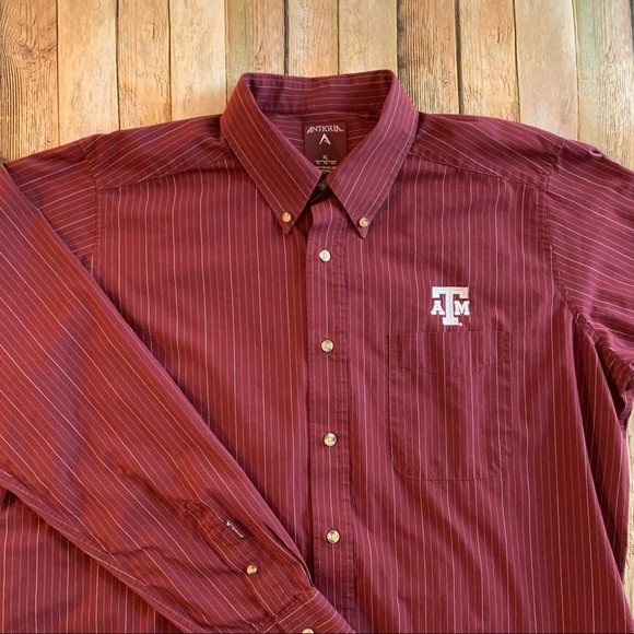 Texas A&M University men’s long sleeve button down shirt | size Extra Large - Picture 8 of 10